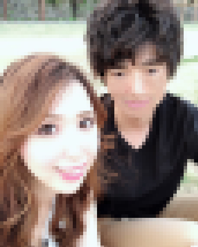 Mさんと彼女の写真